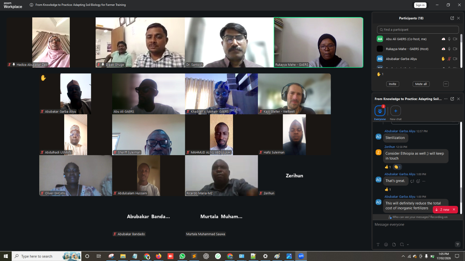February ToT Webinar Series With International Partners Successfully Commenced
